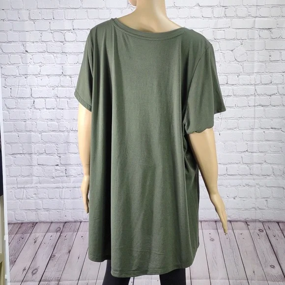 New Torrid Size 5X Army Green classic fit rop - Picture 5 of 8